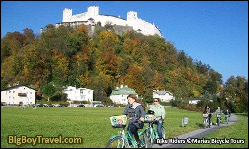 Top 10 Best Viewpoints in Salzburg Austria Most Beautiful Scenic City Views -City Park Bike Ride Tour