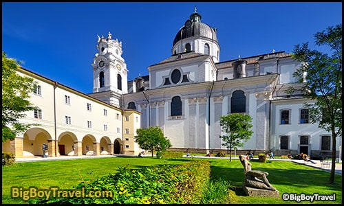 free Mozart Walking Tour In Salzburg Classical Music Locations Do It Yourself Guide - Collegiate Church Kollegienkirche University square