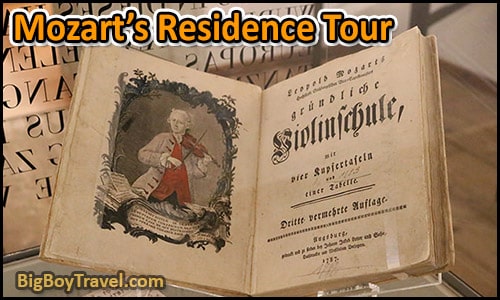 free Mozart Walking Tour In Salzburg Classical Music Locations Do It Yourself Guide - Mozart Family Residence House Wohnhaus guided tour