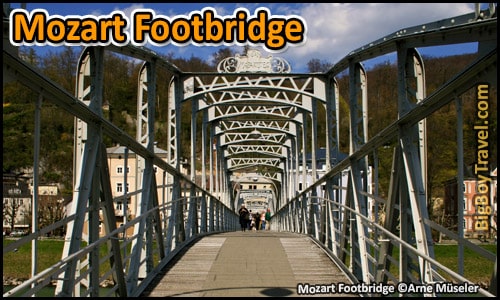 free Mozart Walking Tour In Salzburg Classical Music Locations Do It Yourself Guide - Mozart Footbridge Mozartsteg