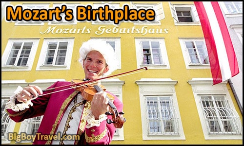 free Mozart Walking Tour In Salzburg Classical Music Locations Do It Yourself Guide - Mozart’s Birthplace House Guided Tour Geburtshaus Getreidegasse