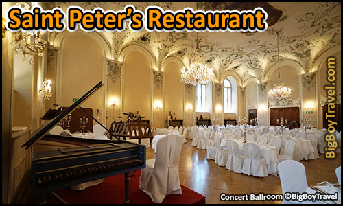 free Mozart Walking Tour In Salzburg Classical Music Locations Do It Yourself Guide - Saint Peter’s Restaurant Mozart Concert Hall Dinner Stiftskulinarium