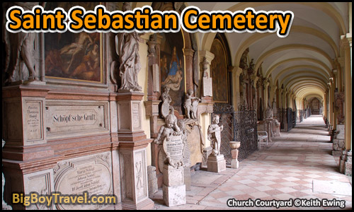 free Mozart Walking Tour In Salzburg Classical Music Locations Do It Yourself Guide - Saint Sebastian Cemetery Mozart Graves Tombs