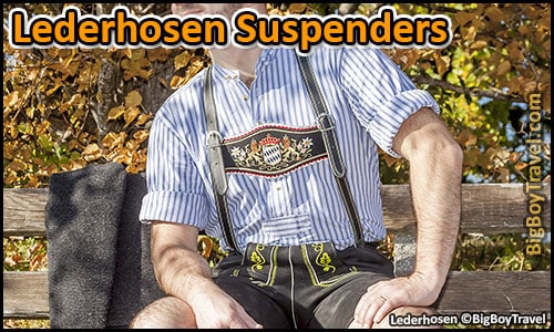 How To Dress For Oktoberfest In Munich Outfit Clothing Guide What To Wear For Oktoberfest - Lederhosen Suspenders Munich Germany