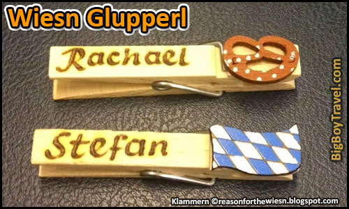 How To Dress For Oktoberfest In Munich Outfit Clothing Guide What To Wear For Oktoberfest - Wiesn Glupperl Klammern Oktoberfest Name tag Clothespins