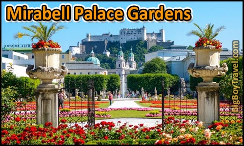 Free Salzburg Walking Tour Map - Mirabell Palace Gardens