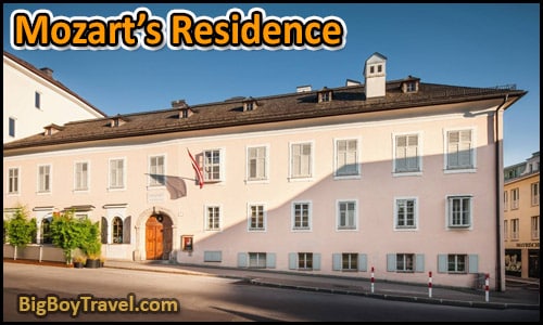Free Salzburg Walking Tour Map - Mozarts Residence Wohnhaus