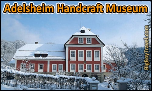 Free Old Town Berchtesgaden- Walking Tour Map - Adelsheim Mansion Handcraft Museum