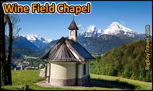 Free Old Town Berchtesgaden- Walking Tour Map - Wine Field Chapel