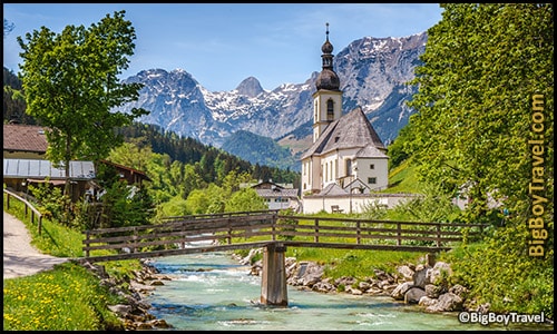 Kings Lake Ferry Tour In Berchtesgaden Konigssee Tour - Saint Sebastian Church Ramsau