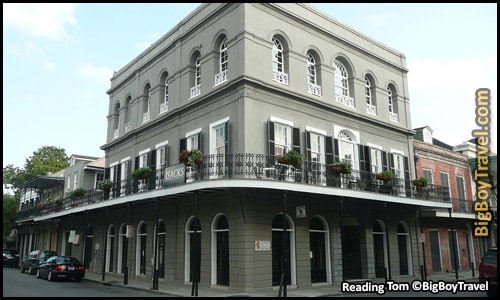 FREE New Orleans French Quarter Walking Tour Map self guided - Madame LaLaurie Mansion 1140 Royal Street