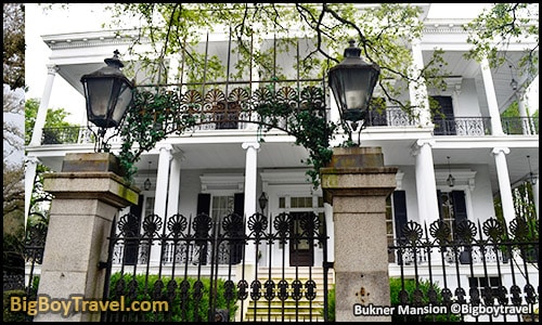 FREE New Orleans Garden District Walking Tour Map Mansions - American Horror Story Buckner Mansion 1410 Jackson Street