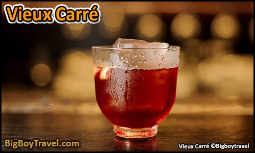 top ten must try drinks in New Orleans best Signature cocktails - Vieux Carre