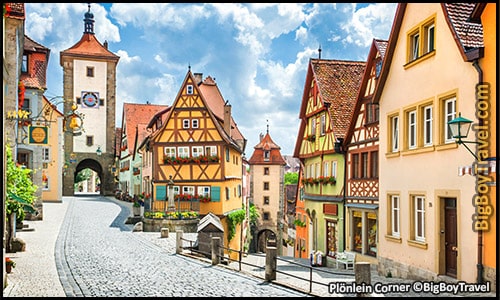 Top Ten Things To Do In Rothenburg Germany - plonlein corner