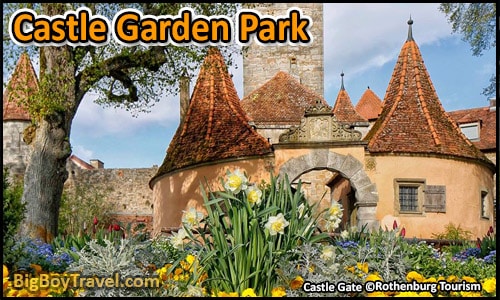 Top Ten Things To Do In Rothenburg Germany - Castle Garden Park