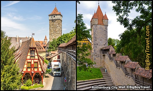 Top Ten Things To Do In Rothenburg Germany - city wall walking tour