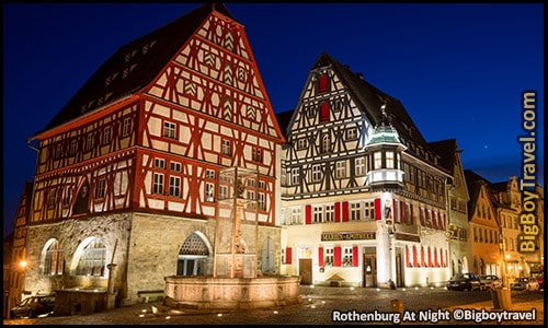 Top Ten Things To Do In Rothenburg Germany - Staying Overnight After Dark