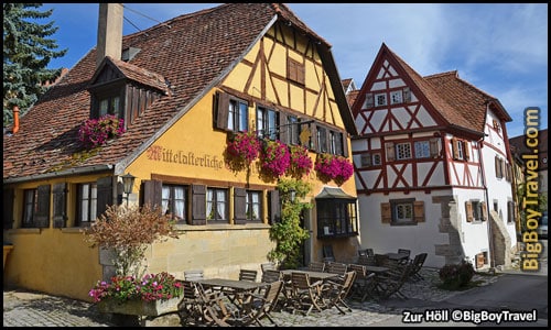 Top Ten Things To Do In Rothenburg Germany - zur holl to hell tavern restaurant
