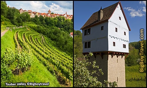 top ten hidden gems in rothenburg germany must see - tauber river valley toppler house