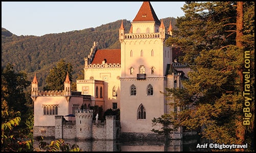 top castles in austria to visit and see best to tour 10 most beautiful - Anif Water Palace Lake Salzburg
