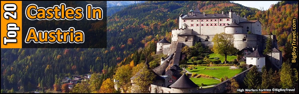 top castles in austria to visit and see best to tour - 10 most beautiful