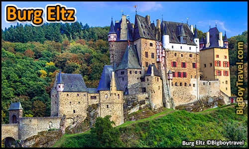 top castles in germany to visit and see best to tour - Burg Eltz Castle