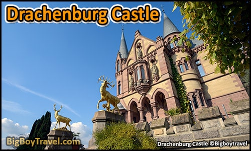 top castles in germany to visit and see best to tour - Drachenburg Castle Dragon