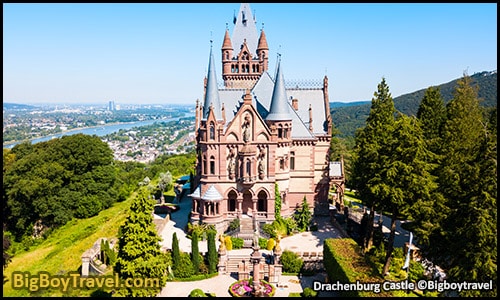 top castles in germany to visit and see best to tour - Drachenburg Castle Dragon