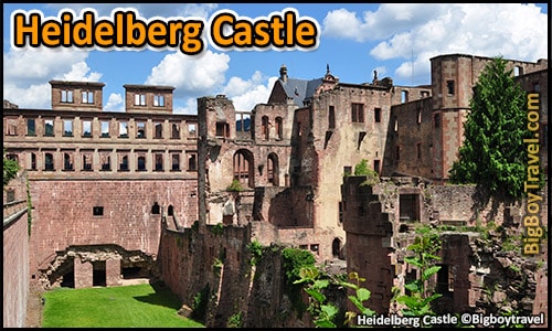 top castles in germany to visit and see best to tour - Heidelberg castle