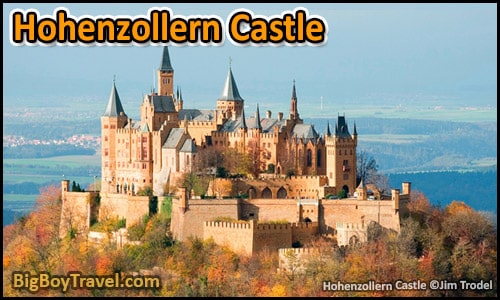 top castles in germany to visit and see best to tour - Hohenzollern Castle