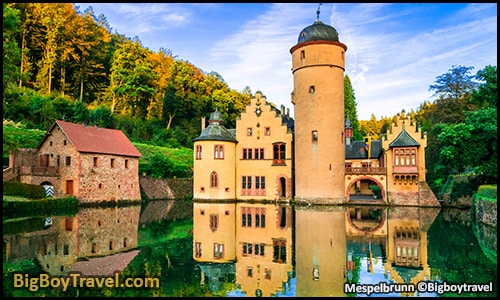 top castles in germany to visit and see best to tour - Mespelbrunn Water Castle