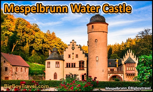 top castles in germany to visit and see best to tour - Mespelbrunn Water Castle