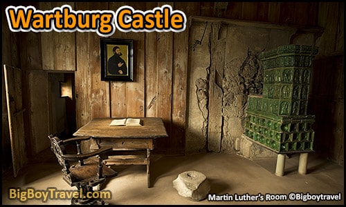 top castles in germany to visit and see best to tour - Wartburg Castle Martin Luther