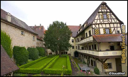 top ten hidden gems in rothenburg germany must see - Staudt House & Courtyard