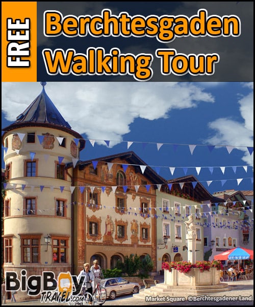 free Berchtesgaden Walking Tour map of old town