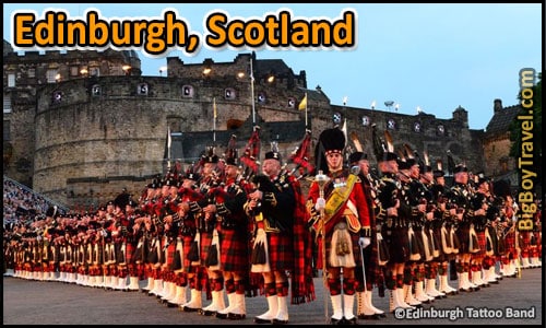 Top 25 Best Medieval Cities In Europe To Visit Preserved - Edinburgh Scotland Braveheart castle