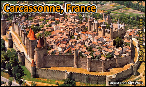 Top 25 Best Medieval Cities In Europe To Visit Preserved - Carcassonne France walled city