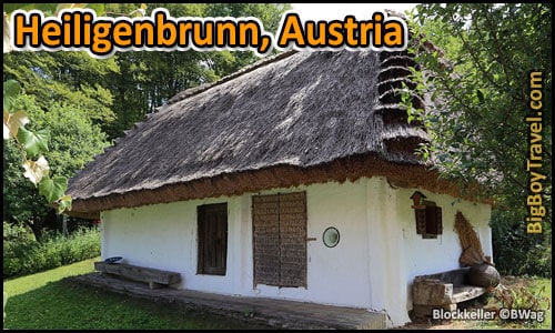 Top 25 Best Medieval Cities In Europe To Visit Preserved - Heiligenbrunn Austria thatched roofed houses village