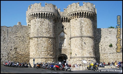 Top 25 Best Medieval Cities In Europe To Visit Preserved - Rhodes Greece Town Wall