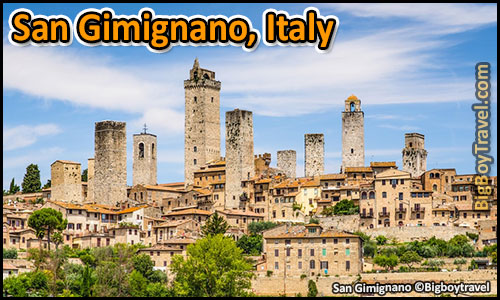 Top 25 Best Medieval Cities In Europe To Visit 10 Best Preserved - San Gimignano Italy Tuscany town towers