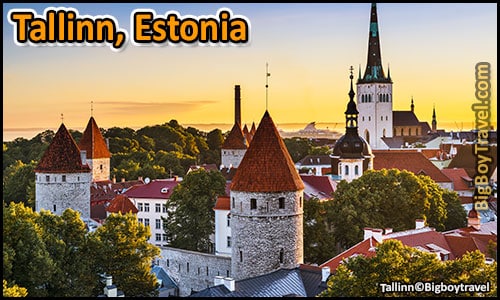 Top 25 Best Medieval Cities In Europe To Visit Preserved - Tallinn Estonia Baltic Sea