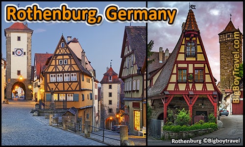top 25 best medieval cities in europe to visit preserved - rothenburg germany wall
