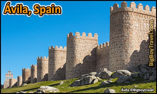 Top 25 Best Medieval Cities In Europe To Visit Top 10 Best Preserved walls - avila Spain