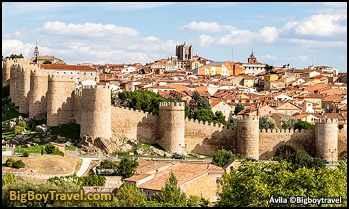 Top 25 Best Medieval Cities In Europe To Visit Top 10 Best Preserved walls - avila Spain