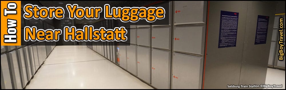 Hallstatt luggage storage bag lockers Dachstein-Ice-Cave-Visitor Center