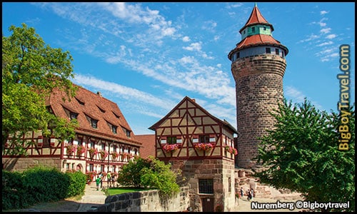 top castles in germany to visit and see best to tour - Nuremburg Imperial Castle