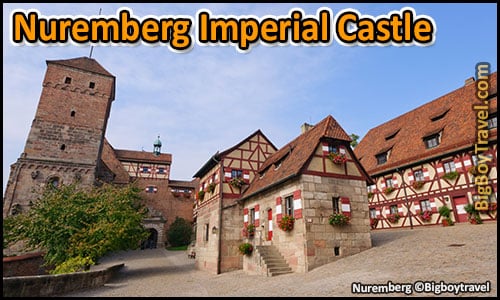top castles in germany to visit and see best to tour - Nuremburg Imperial Castle