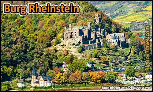 Top Castles In Germany Best To Visit And Tour - rhine river Burg Rheinstein