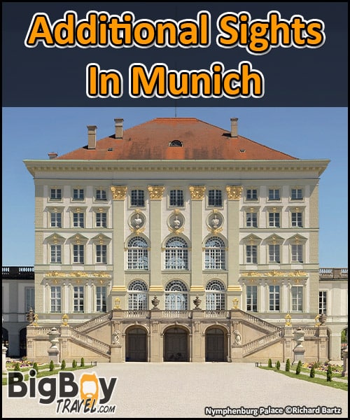 Nymphenburg Palace Tours in Munich & Additional Sights