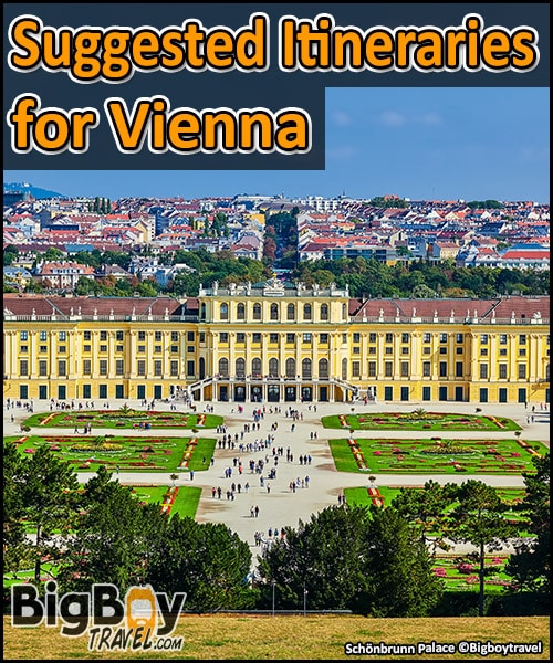 Best Suggested Itineraries For Vienna in 1 day, 2 days, 3 weeks, 48 hours